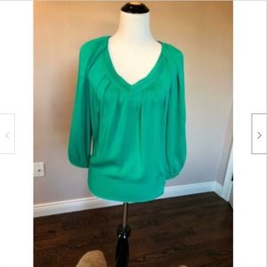 Diane von Furstenberg Silk Blend Blouse SZ 2